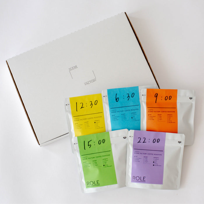ALL TIME BLEND SET | ROLEブレンド 250g | 50g×5袋 | SCENE FACTORY